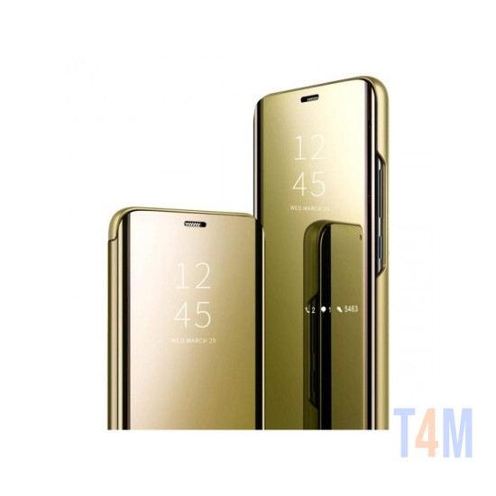 FLIP COVER "CLEAR VIEW"CASE  HUAWEI MATE 20 LITE GOLD